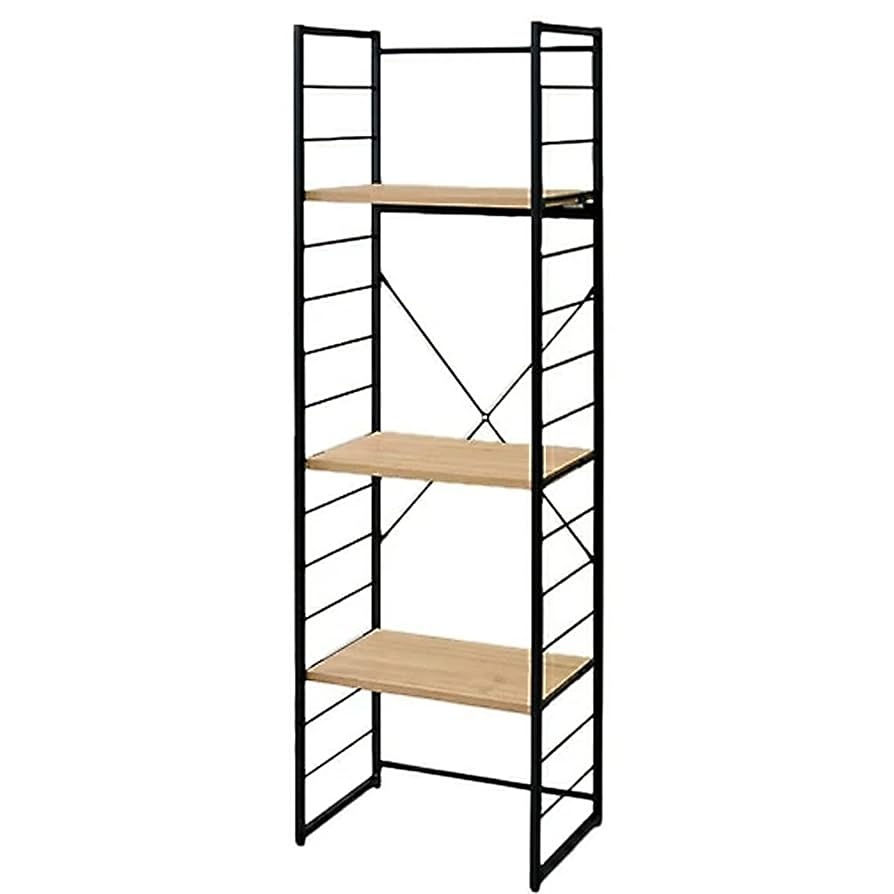 ゴミ箱上ラック コンセント付き MES19603(OAK/SBK) ゴミ箱上ラック コンセント付き MES19603(OAK/SBK) ゴミ箱上